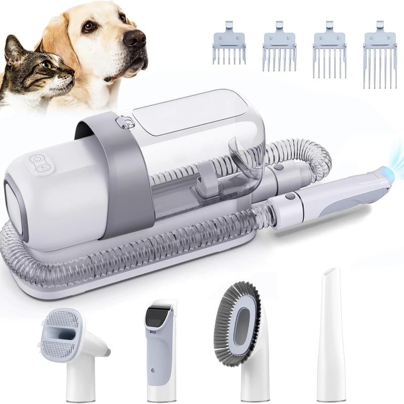 LMVVC Pet Grooming Kit with Vacuum for Dogs and Cats Groomer Tools Poodle Puppy
