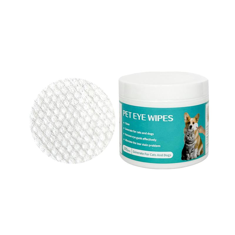 Dog Mom 'S Day Dog Eye Wipes,Cat Dog Eye Cleaner,Pet Tear Stain Remover Wipes,100 Count-Soft Pet Wipes for Gently Cleaning Eyes Grooming Wipes