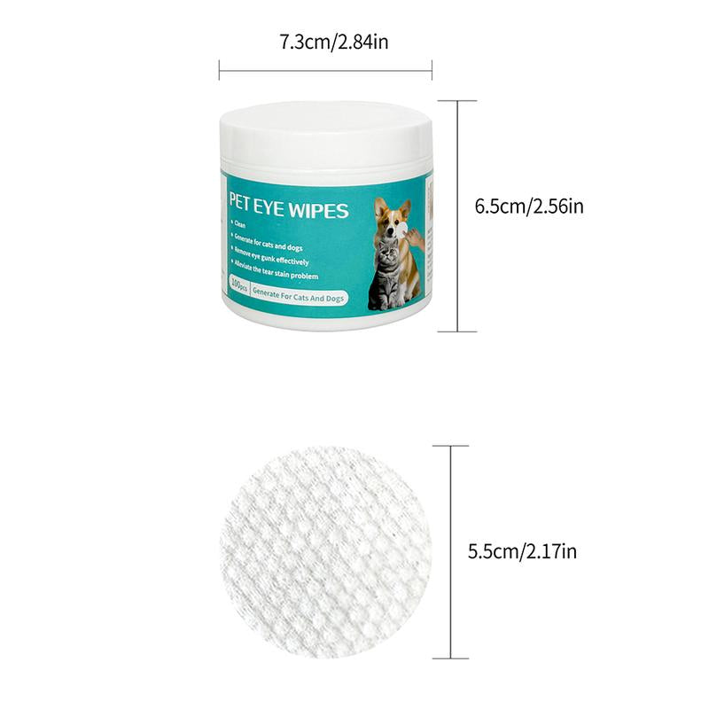 Dog Mom 'S Day Dog Eye Wipes,Cat Dog Eye Cleaner,Pet Tear Stain Remover Wipes,100 Count-Soft Pet Wipes for Gently Cleaning Eyes Grooming Wipes