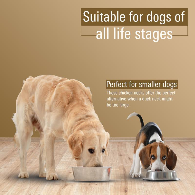 Bonnie Rocket Chicken Neck Treats for Dogs & Cats Freeze Dried, Healthy & Raw Treats Rich in Calcium & Phosphorus Promotes Healthy Joints, Skin & Fur
