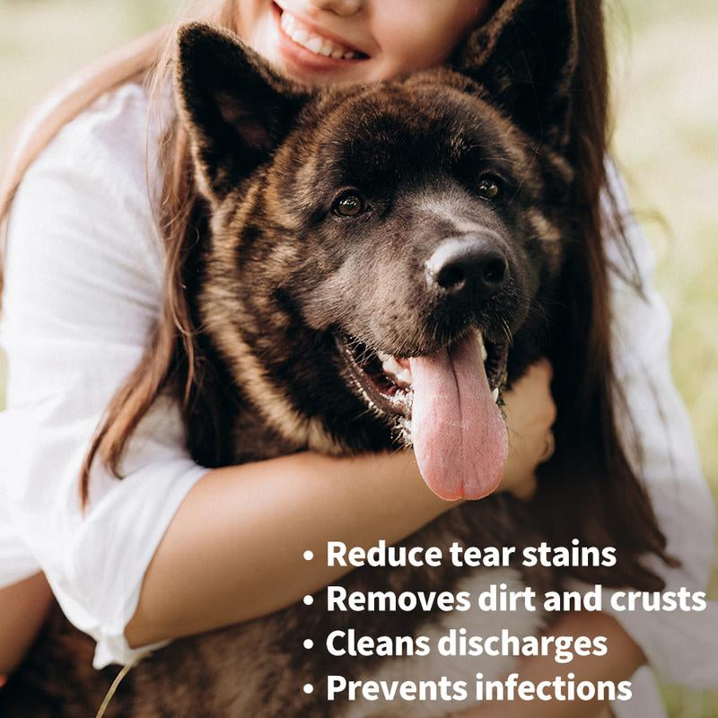 Dog Mom 'S Day Dog Eye Wipes,Cat Dog Eye Cleaner,Pet Tear Stain Remover Wipes,100 Count-Soft Pet Wipes for Gently Cleaning Eyes Grooming Wipes