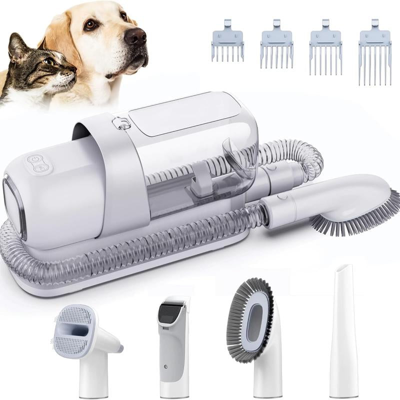 LMVVC Pet Grooming Kit with Vacuum for Dogs and Cats Groomer Tools Poodle Puppy