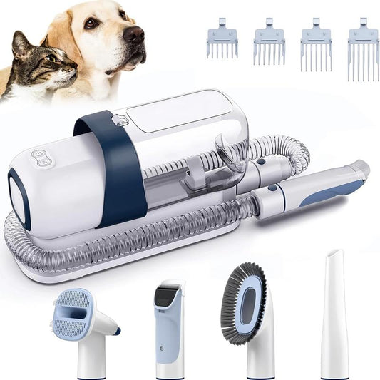 LMVVC Pet Grooming Kit with Vacuum for Dogs and Cats Groomer Tools Poodle Puppy