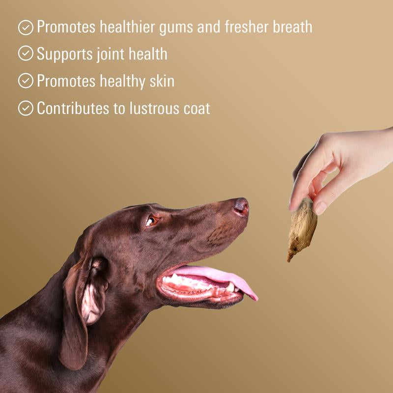 Bonnie Rocket Chicken Neck Treats for Dogs & Cats Freeze Dried, Healthy & Raw Treats Rich in Calcium & Phosphorus Promotes Healthy Joints, Skin & Fur