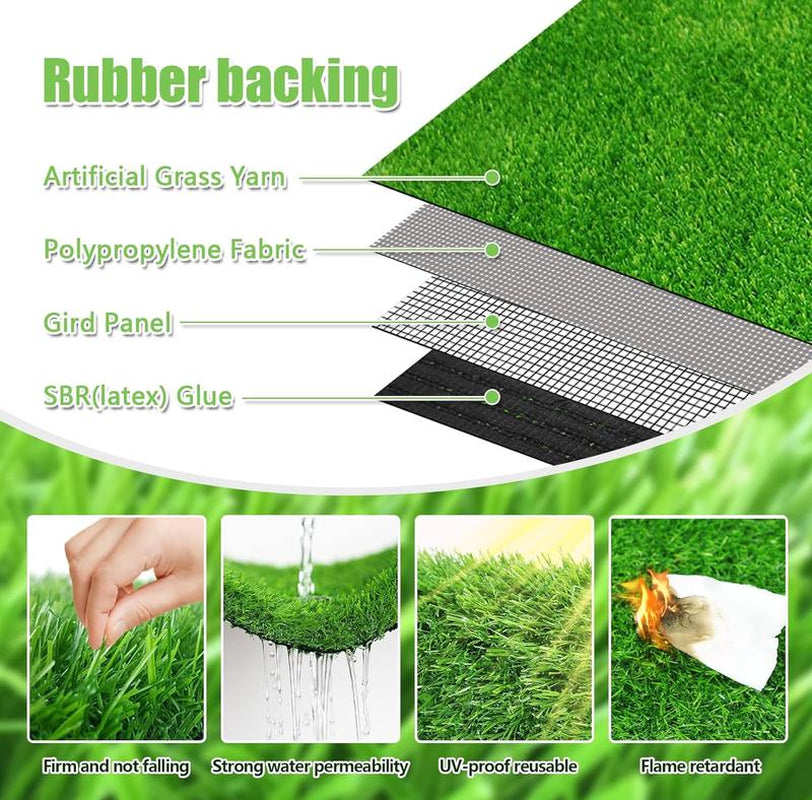 Grass Dog Pee Pad for Larger Dogs -39.3 X 31.5
