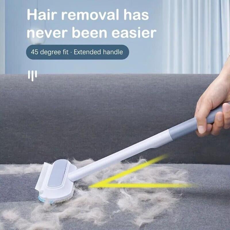 Cat Hair Cleaning Tools, 1 Count/2 Counts Pet Hair Cleaning Brush, Long Handle Pet Hair Remover for Carpet, Sofa, Couch, Multifunctional Cleaning Tool for Home, Deshedding Tool