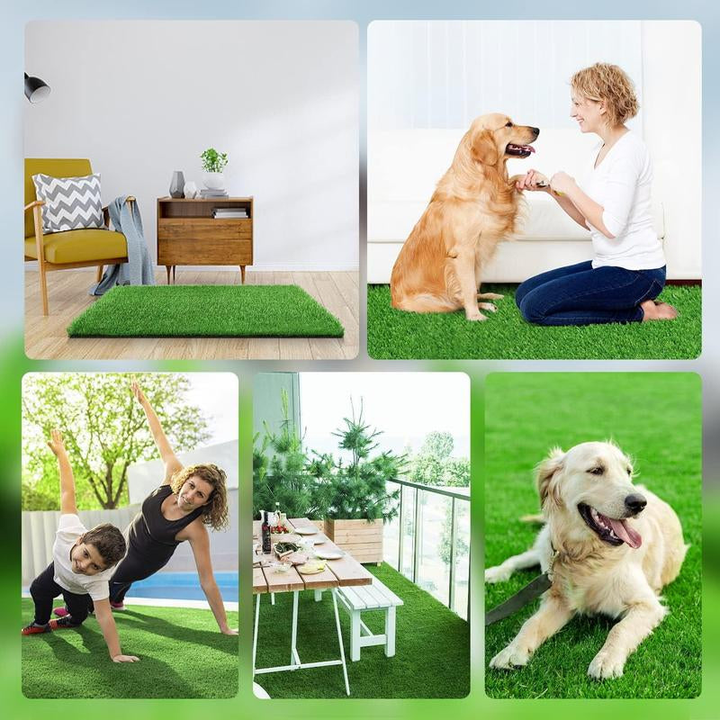 Grass Dog Pee Pad for Larger Dogs -39.3 X 31.5