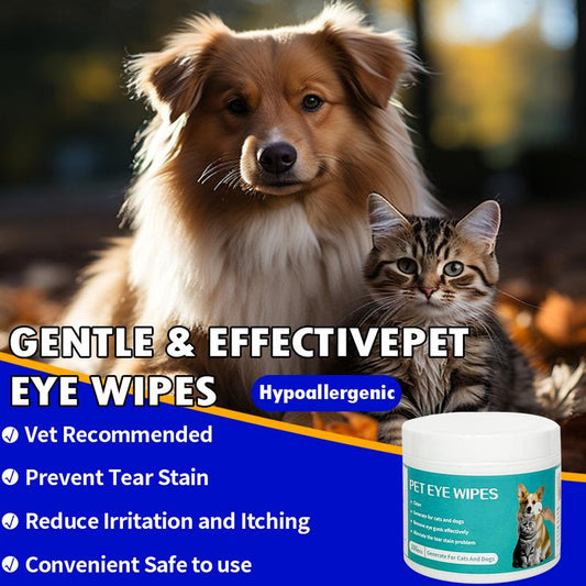 Dog Mom 'S Day Dog Eye Wipes,Cat Dog Eye Cleaner,Pet Tear Stain Remover Wipes,100 Count-Soft Pet Wipes for Gently Cleaning Eyes Grooming Wipes