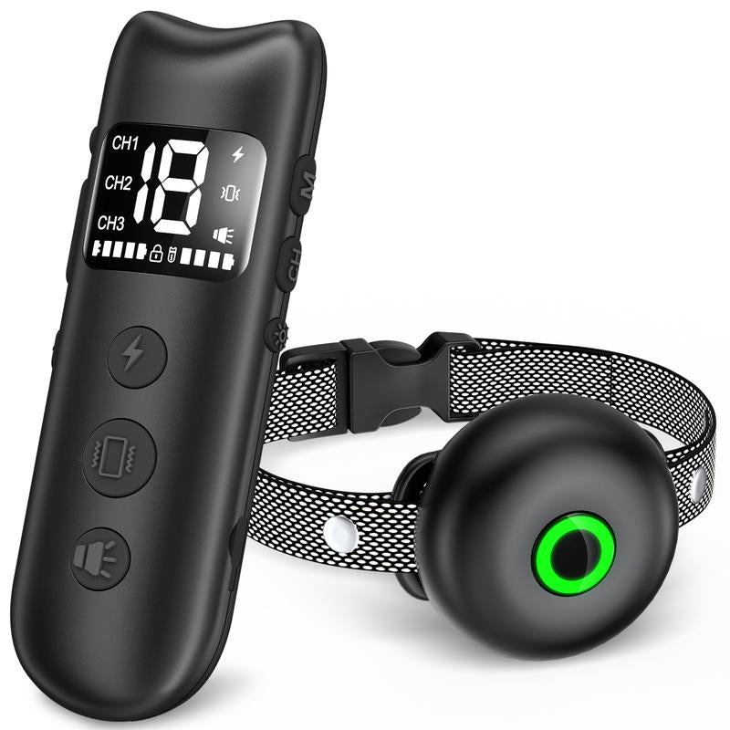 Professional Ultrasonic Dog Training Collar - Effective Bark Deterrent Device for Behavior Correction